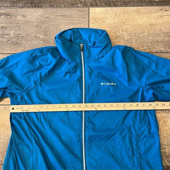 NWOT Columbia Switchback III Waterproof Teal Blue Jacket Women's Size 1X - Picture 5 of 9